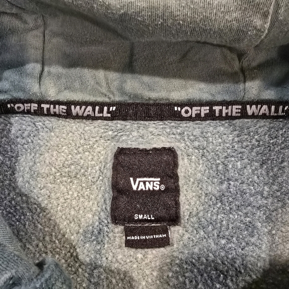 Vans Tie Dye Hooded Sweatshirt Unisex Small Green Logo Hoodie Skate Street. - Picture 8 of 11